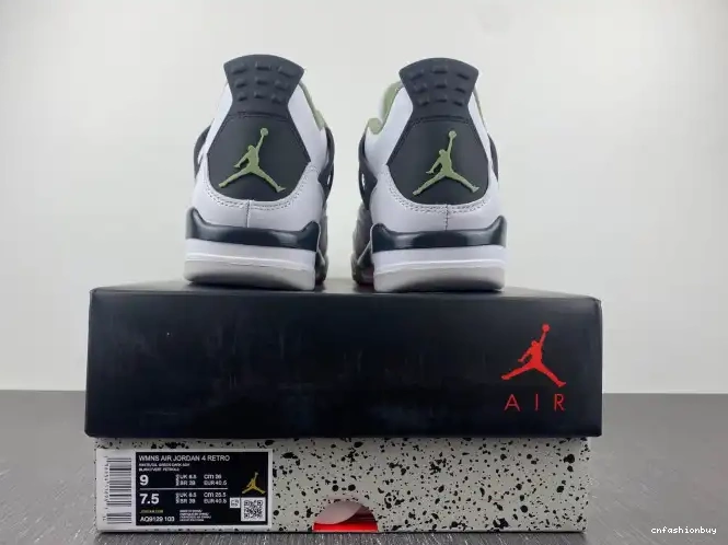 4 WMNS AQ9129-103 Seafoam Jordan Air 0630